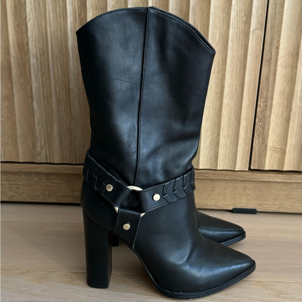 House of Harlow Black Boots (6)